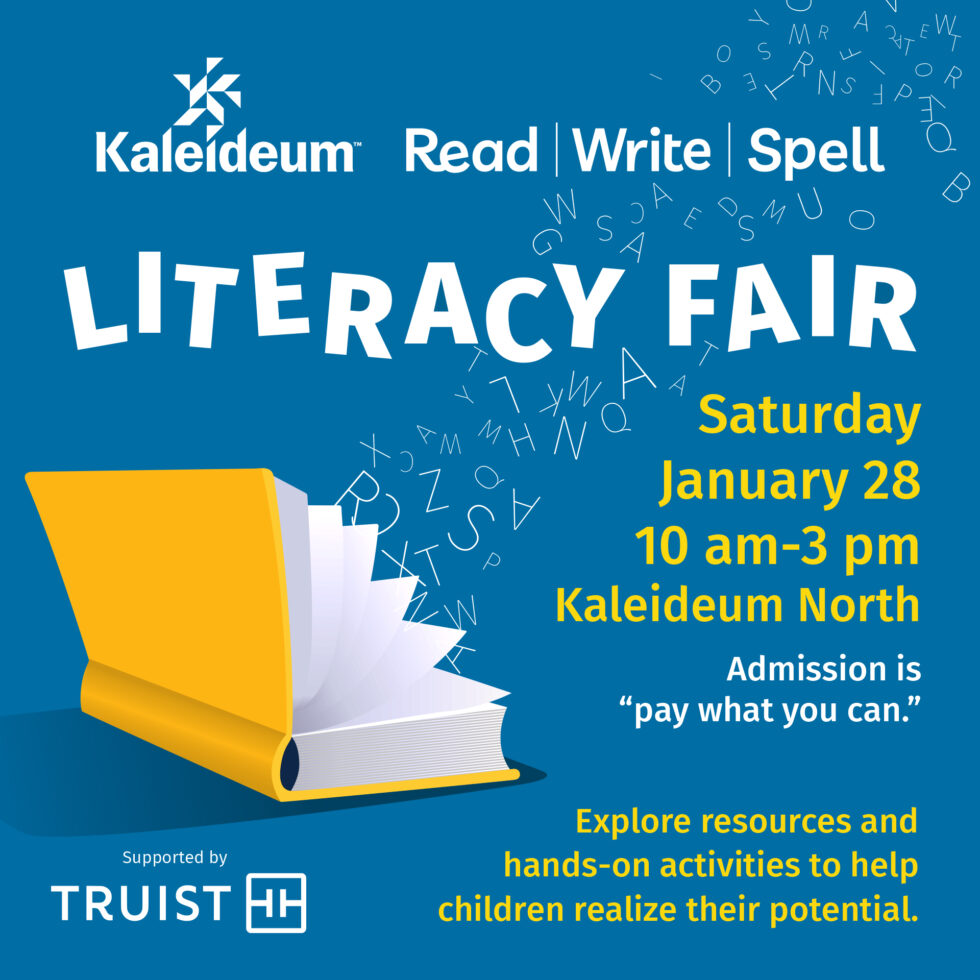 The 2023 Kaleideum and Read Write Spell Literacy Fair, Is Saturday ...