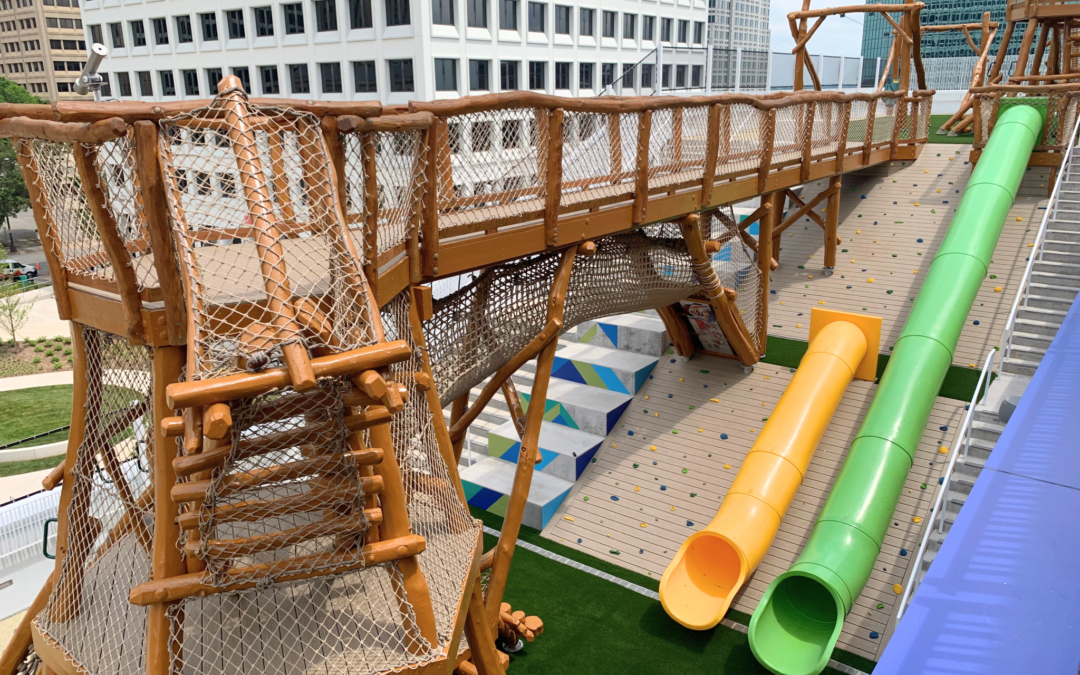 Kaleideum and Novant Health will open the Rooftop Adventure with Ribbon Cutting on June 7 at 10 am