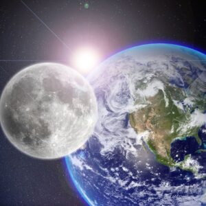 Earth and the Moon