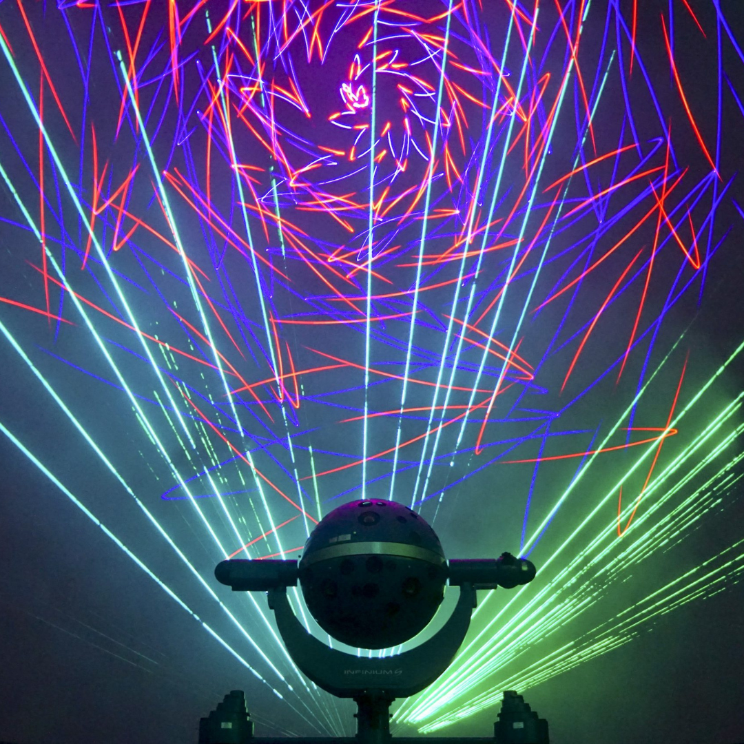digital dome laser show