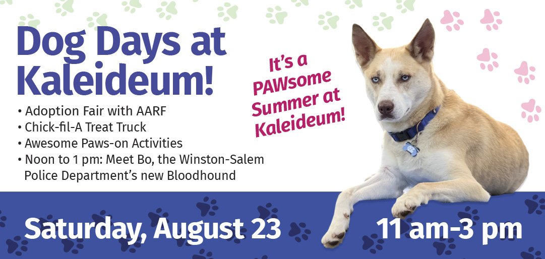 It’s a PAWsome Summer at Kaleideum