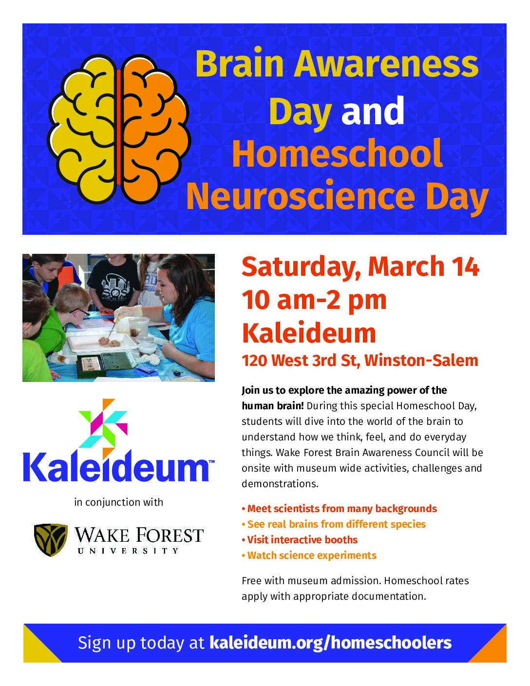 Educator's Guide FALL 2023 Booking programs for August-December 2023 Kaleideum Featuring programs correlated to the North Carolina Standard Course of Study and North Carolina Foundations for Early Learning and Development